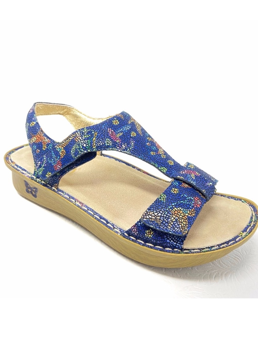 ALEGRIA Kendra Birdland Mosiac Hummingbird Pattern Size 36
